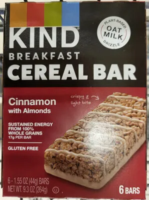 Are Kind Cinnamon With Almonds Breakfast Cereal Bars Gluten-Free? (2026 Guide)