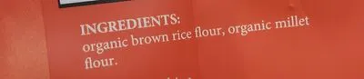 Ingredients Label for Lotus Foods Millet & Brown Rice Ramen Noodles - Verified CERTIFIED SAFE