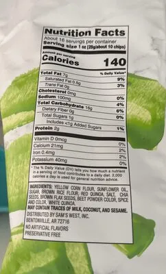 Ingredients Label for Southern Style Nuts Kettle-roasted Gourmet Hunter Mix - Verified NOT SAFE