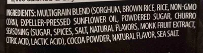 Ingredients Label for The Daily Crave Original Cinnamon Beyond Churros - Verified CERTIFIED SAFE