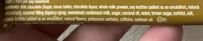 Ingredients Label for Awake Caramel - Verified CERTIFIED SAFE