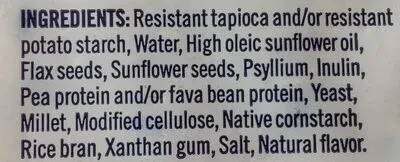 Ingredients Label for Carbonaut Seeded Bread - Verified CERTIFIED SAFE