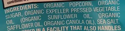 Ingredients Label for Good & Gather Sweet & Salty Kettle Corn - Verified CERTIFIED SAFE