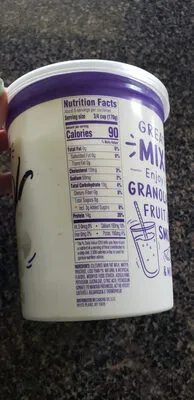 Ingredients Label for Light + Fit Greek Vanilla Fat Free Yogurt - Verified CERTIFIED SAFE