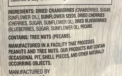 Ingredients Label for Modern Mill Salad Topper (summer Symphony) - Verified CERTIFIED SAFE