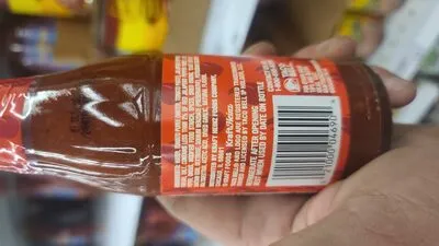 Ingredients Label for Taco Bell Fire Sauce - Verified PROCEED WITH CAUTION